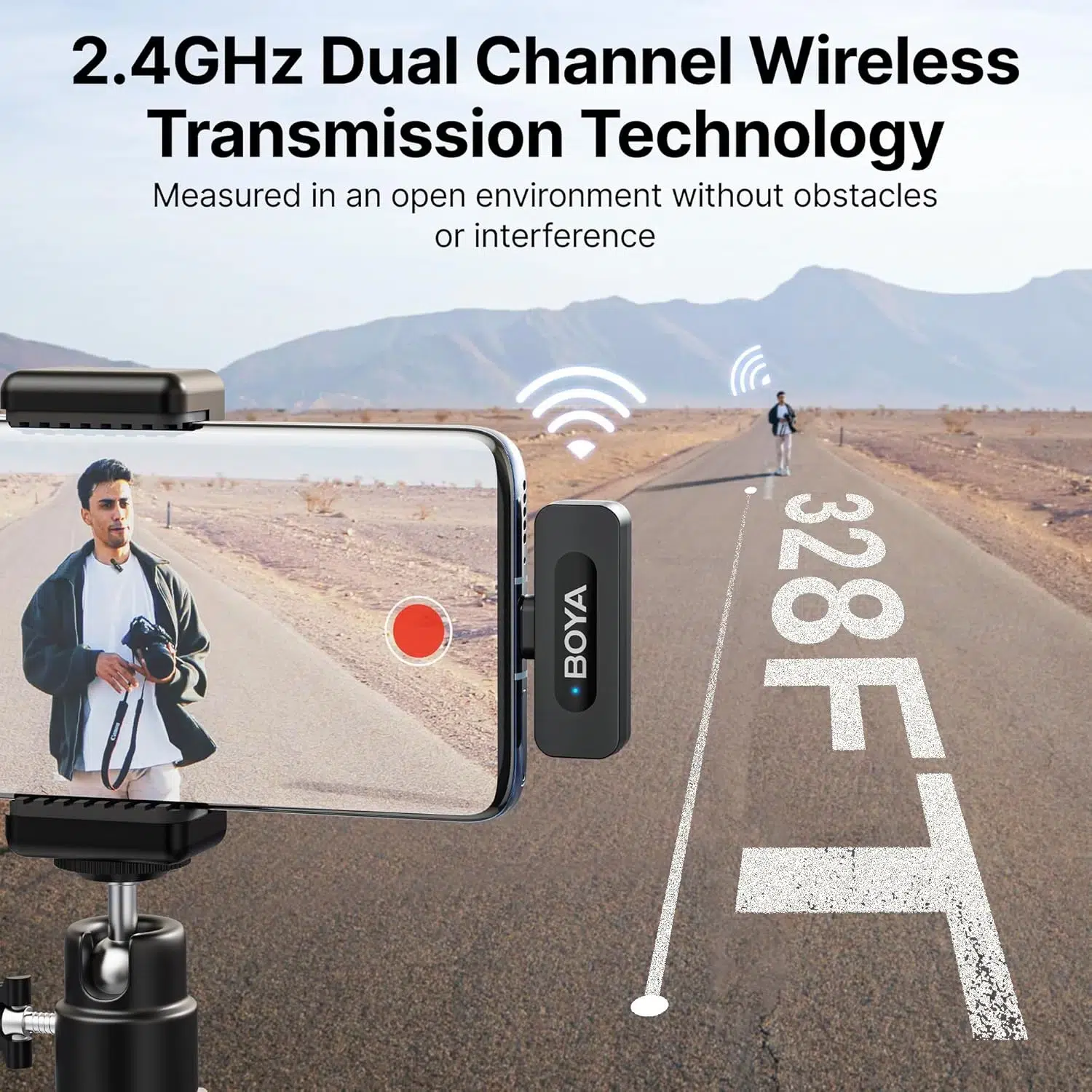 میکروفون یقه ای بویا مدل BY-V2 V2.0