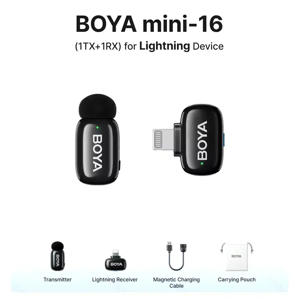 میکروفون بویا BOYA Mini 16