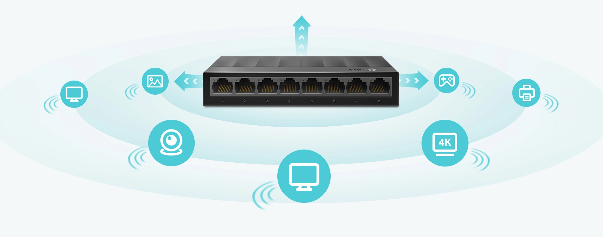 سوییچ شبکه TP-Link LS1008G