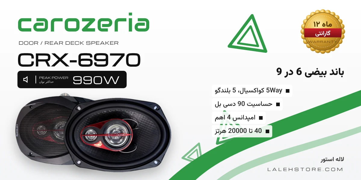 باند بیضی کاروزریا CRX-6970 سایز 6 در 9 5Way 1 باند بیضی کاروزریا CRX-6970