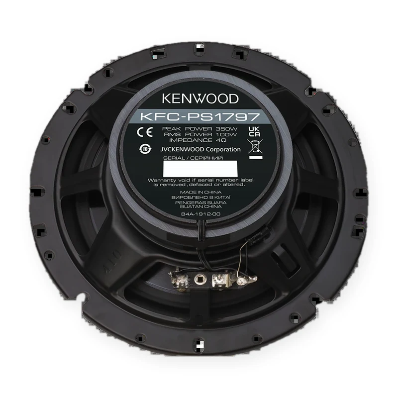 باند کنوود 1797 | Kenwood KFC-PS1797 سایز 17 سانت 5 پشت باند کنوود 1797 و مگنت
